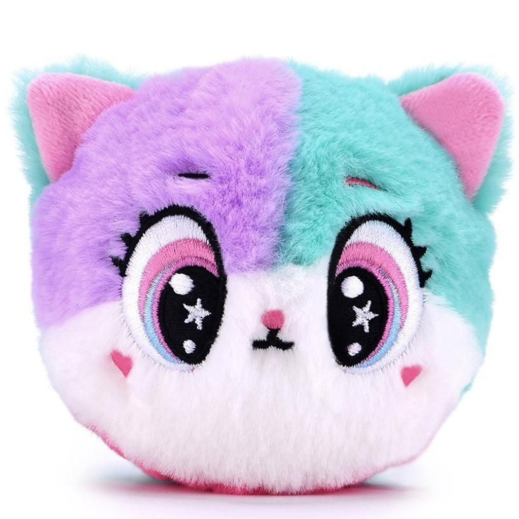 imagen de Bouncibles: Pelota de peluche rebotadora - Theia, la colorida gata 1