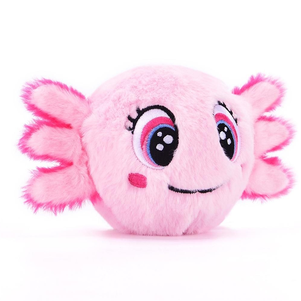 imagen de Bouncibles: Pelota de peluche rebotante - Bubbles, el axolote rosa 2
