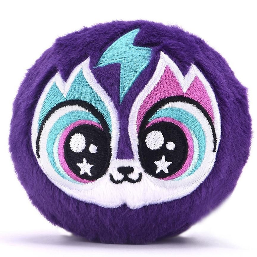 imagen de Bouncibles: Pelota de peluche rebotante - Electra, la gata morada 1