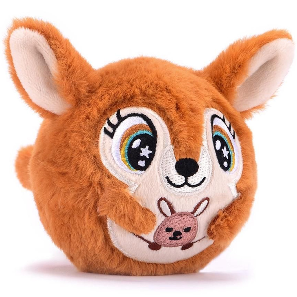 imagen de Bouncibles: Pelota de peluche rebotante - Jumpi, el canguro marrón 2