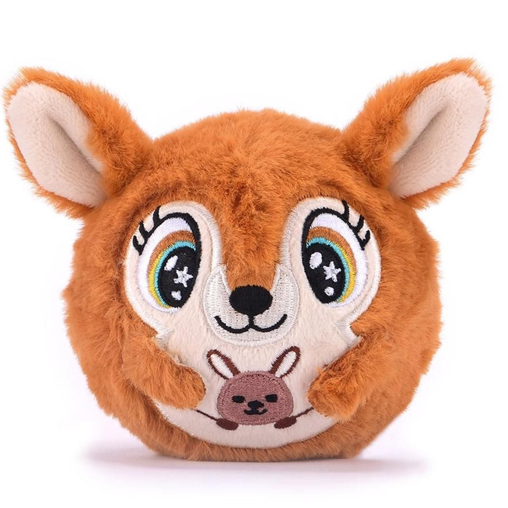 imagen de Bouncibles: Pelota de peluche rebotante - Jumpi, el canguro marrón 1