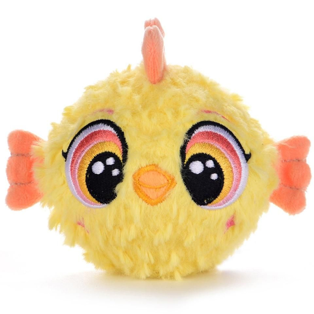 imagen de Bouncibles: Pelota de peluche rebotante - Leo, el pollito amarillo 1