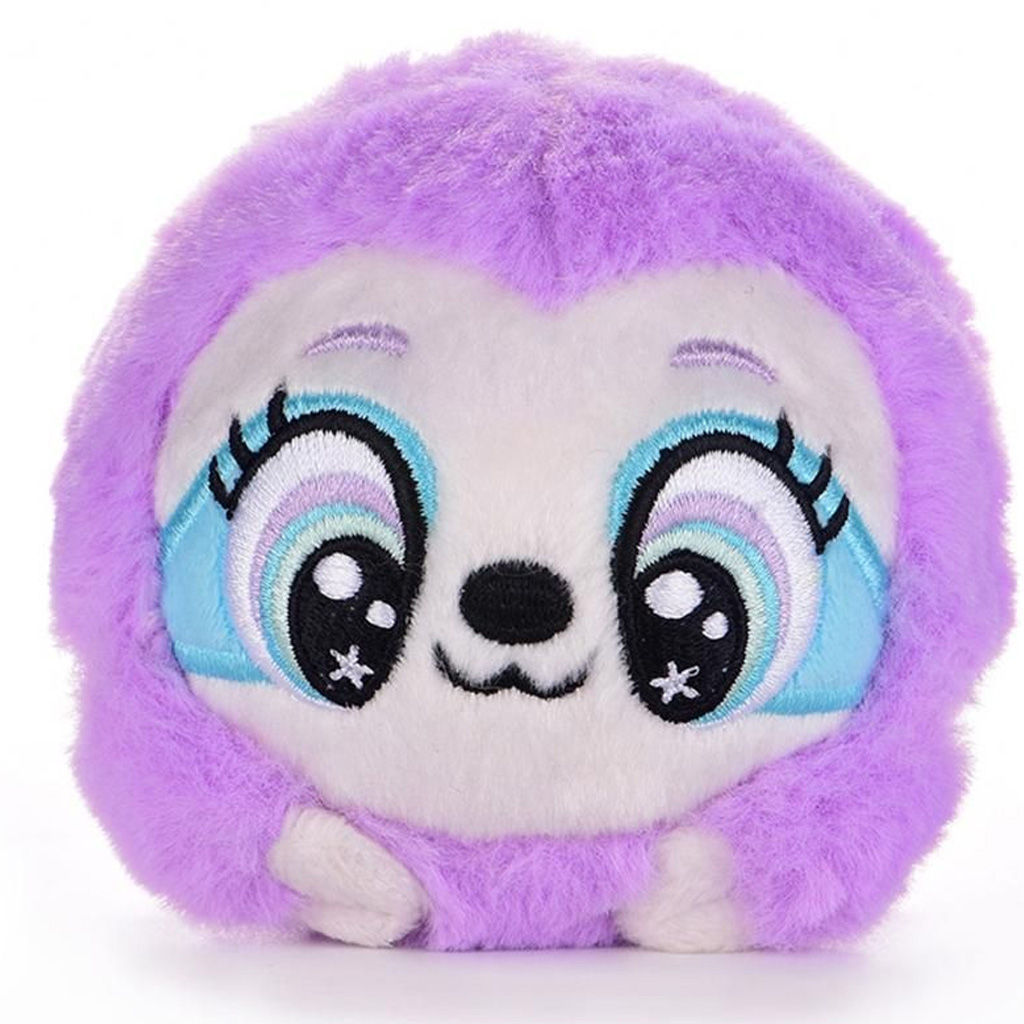 imagen de Bouncibles: Pelota de peluche rebotante - Mila, el perezoso morado 1