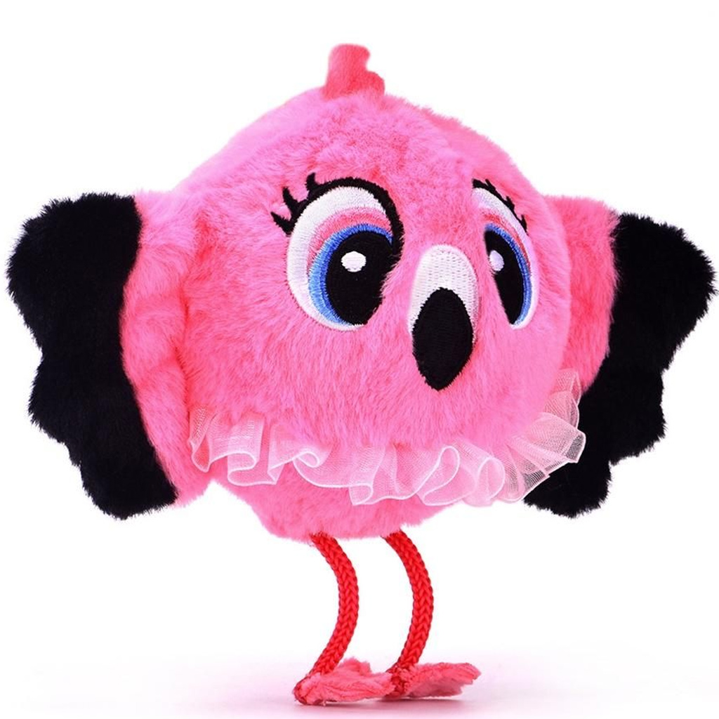 imagen de Bouncibles: Pelota de peluche rebotante - Mimi, el flamenco rosa 2