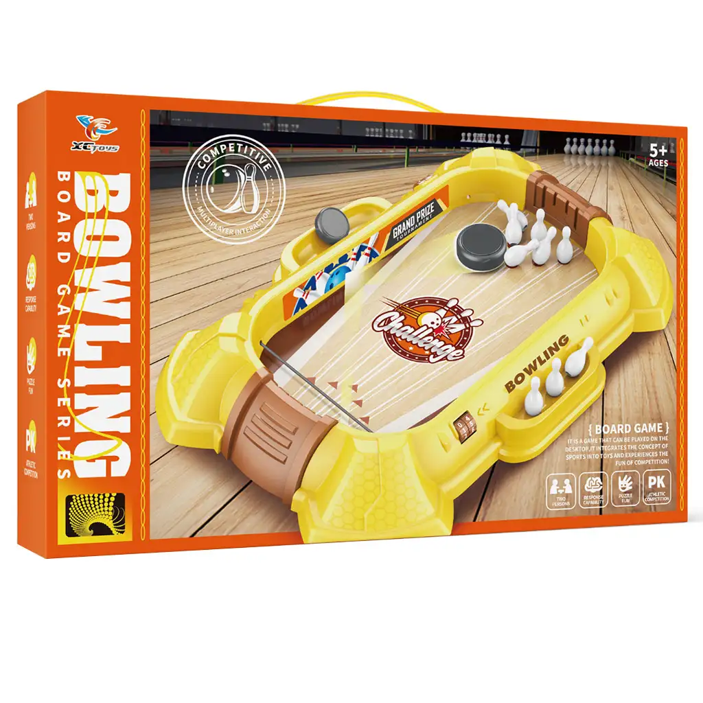 imagen de Bowling: Set de juego de bolos de mesa 26x39cm 3