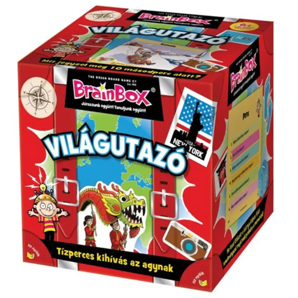 imagen de Brainbox: Juego de mesa Viaje por el mundo 1