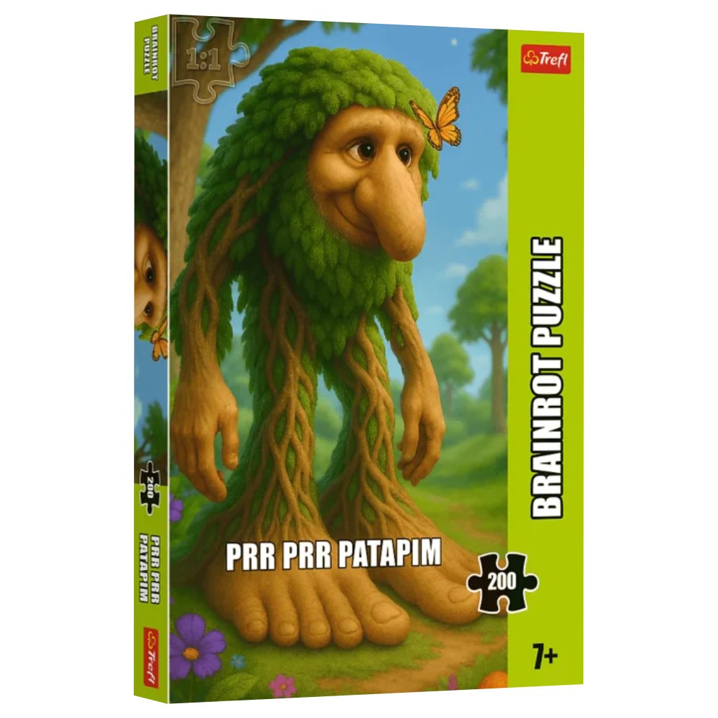 imagen de Brainrot: Prr Prr Patapim rompecabezas de 200 piezas 1