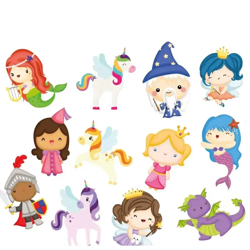 imagen de Buddy&Barney: Set de cambio de color para pegar en los azulejos - Criaturas mágicas 2