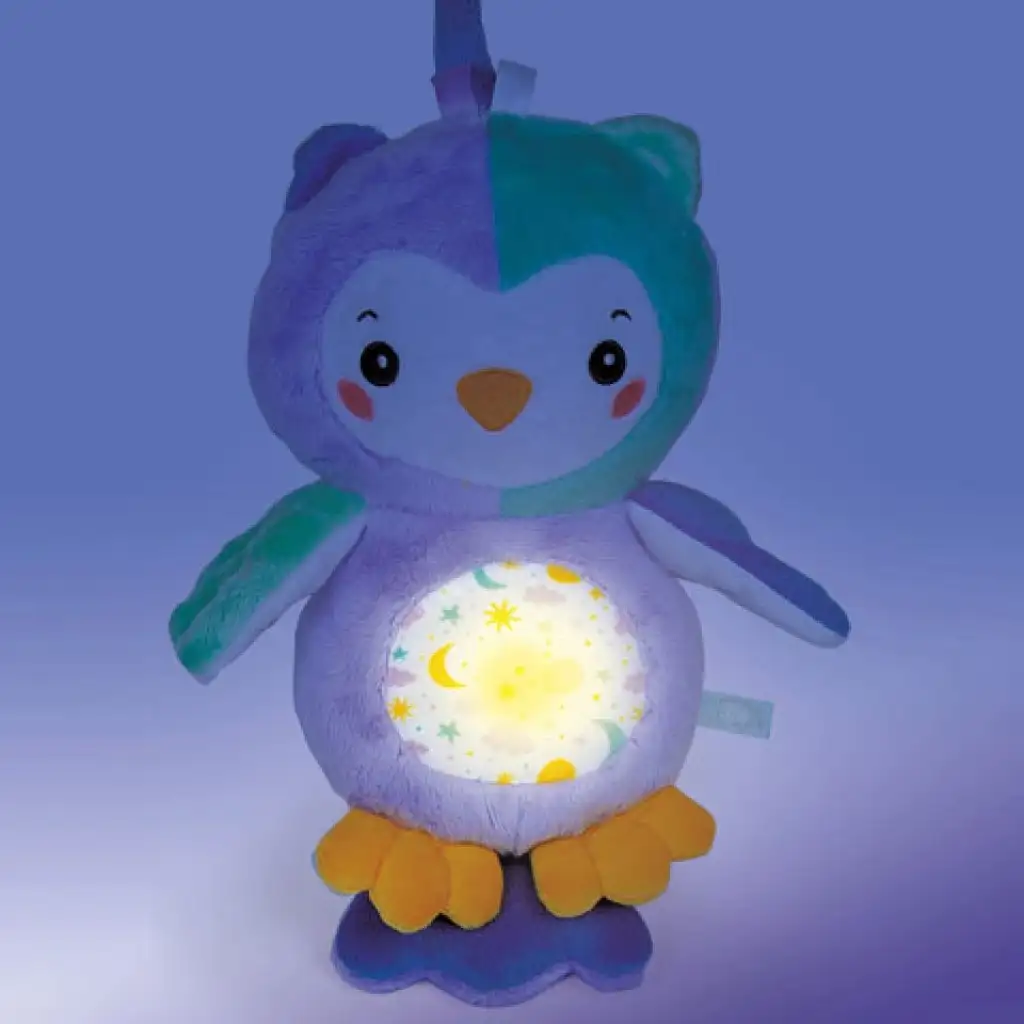 imagen de Búho bebé de peluche con luz - Clementoni 3