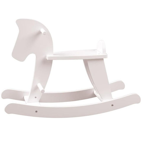 imagen de Caballo de madera blanco - Woodyland 1
