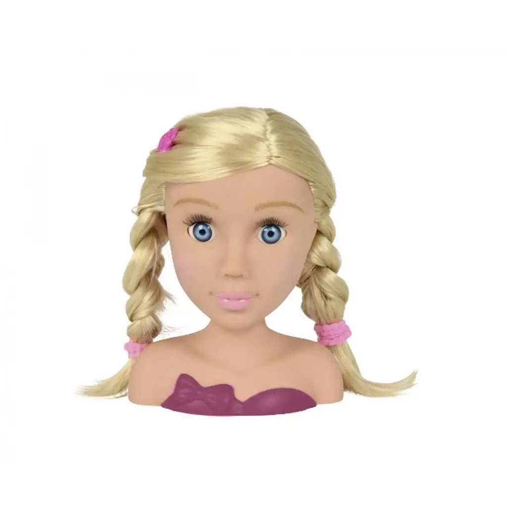 imagen de Cabeza de muñeca rubia con accesorios - Simba Toys 3