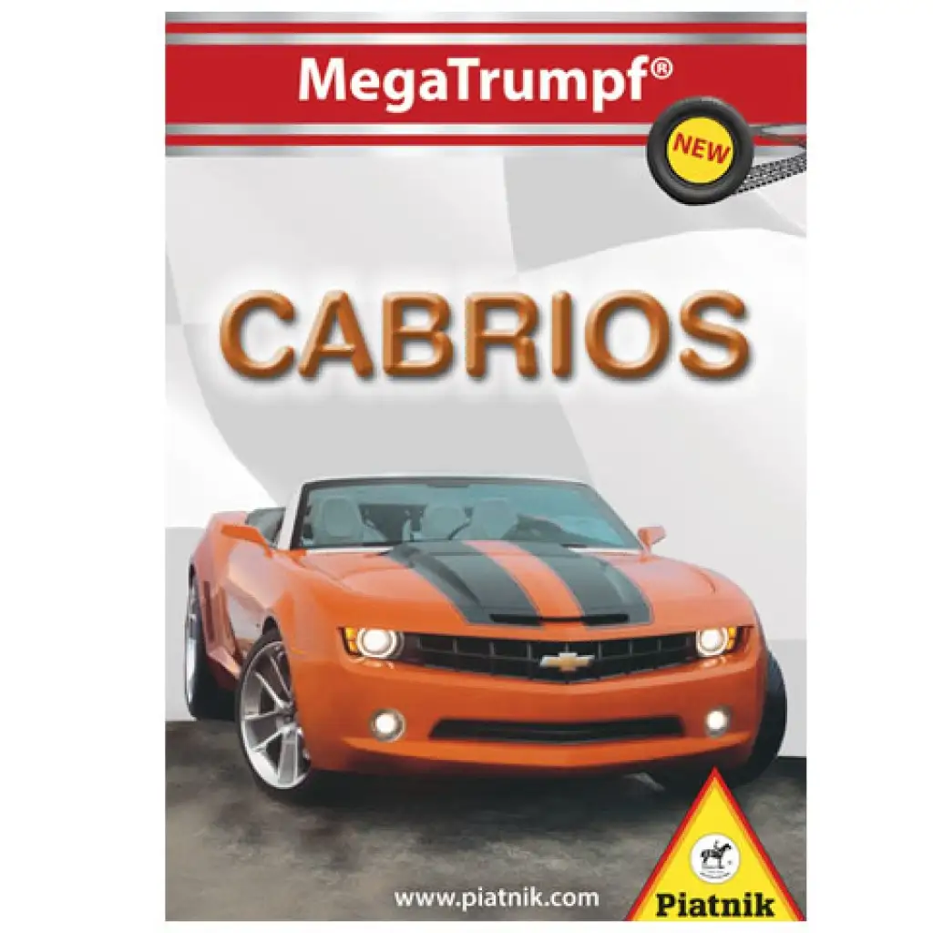 imagen de Cabrio coches carta de coches 2015 - Piatnik 1