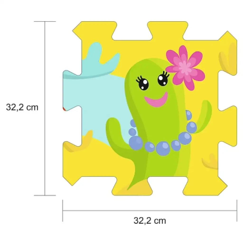 imagen de Cactus cantores puzzle de espuma - Terfl 2