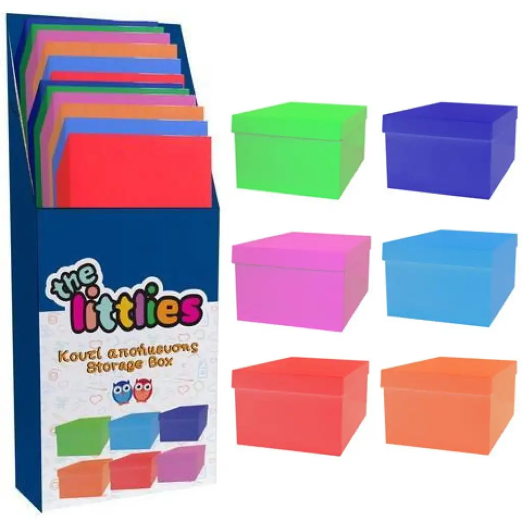 imagen de Caja de almacenamiento en varias versiones de color 34x25x18cm 1ud 1