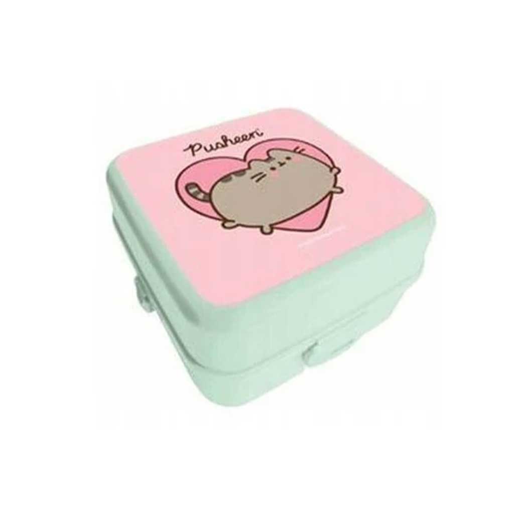 imagen de Caja de almuerzo de plástico Pusheen 1