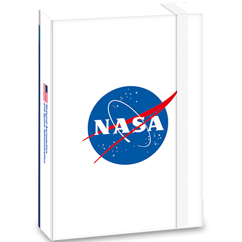 imagen de Caja de cuadernos blanca de NASA tamaño A/4 1