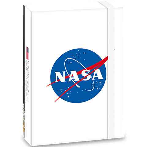 imagen de Caja de cuadernos blanca de NASA tamaño A/5 1