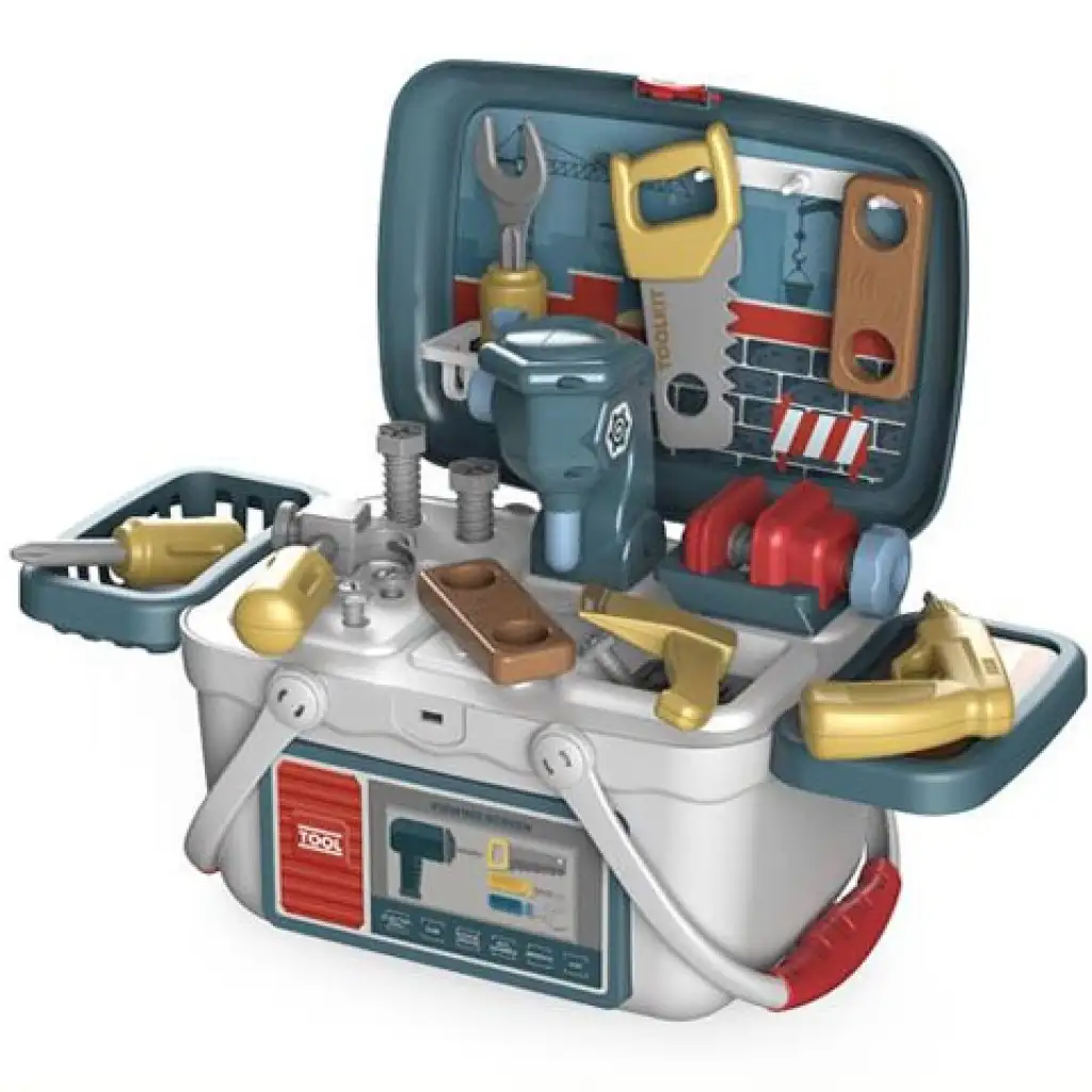 imagen de Caja de herramientas mesa de bricolaje set de 26 piezas 1