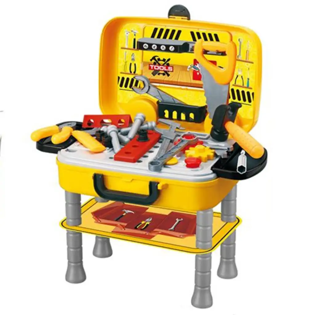 imagen de Caja de herramientas y mesa 2 en 1 con accesorios 2