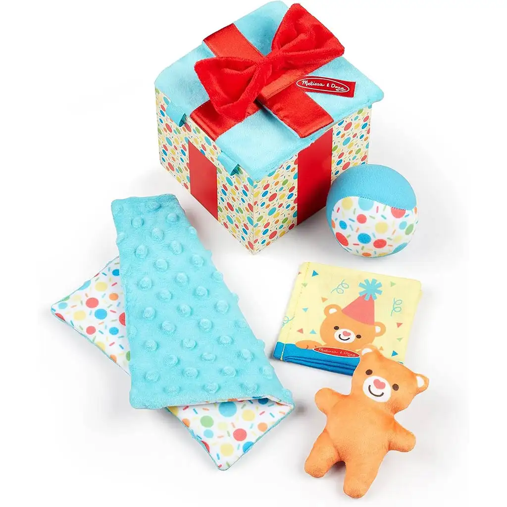 imagen de Caja de madera con sorpresas para bebés 5 piezas - Melissa & Doug 1