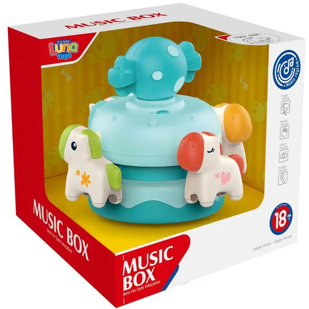 imagen de Caja de música en color azul 1