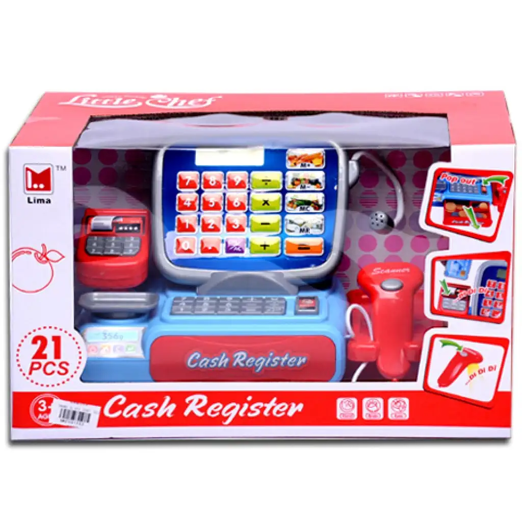 imagen de Caja registradora electrónica con 21 accesorios 1