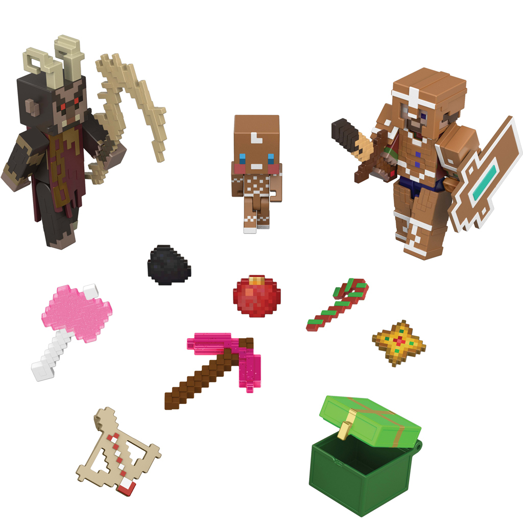 imagen de Calendario de Adviento de Minecraft con 24 sorpresas – Mattel 2