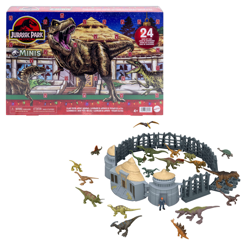 imagen de Calendario de Adviento Jurassic World - Mattel 1