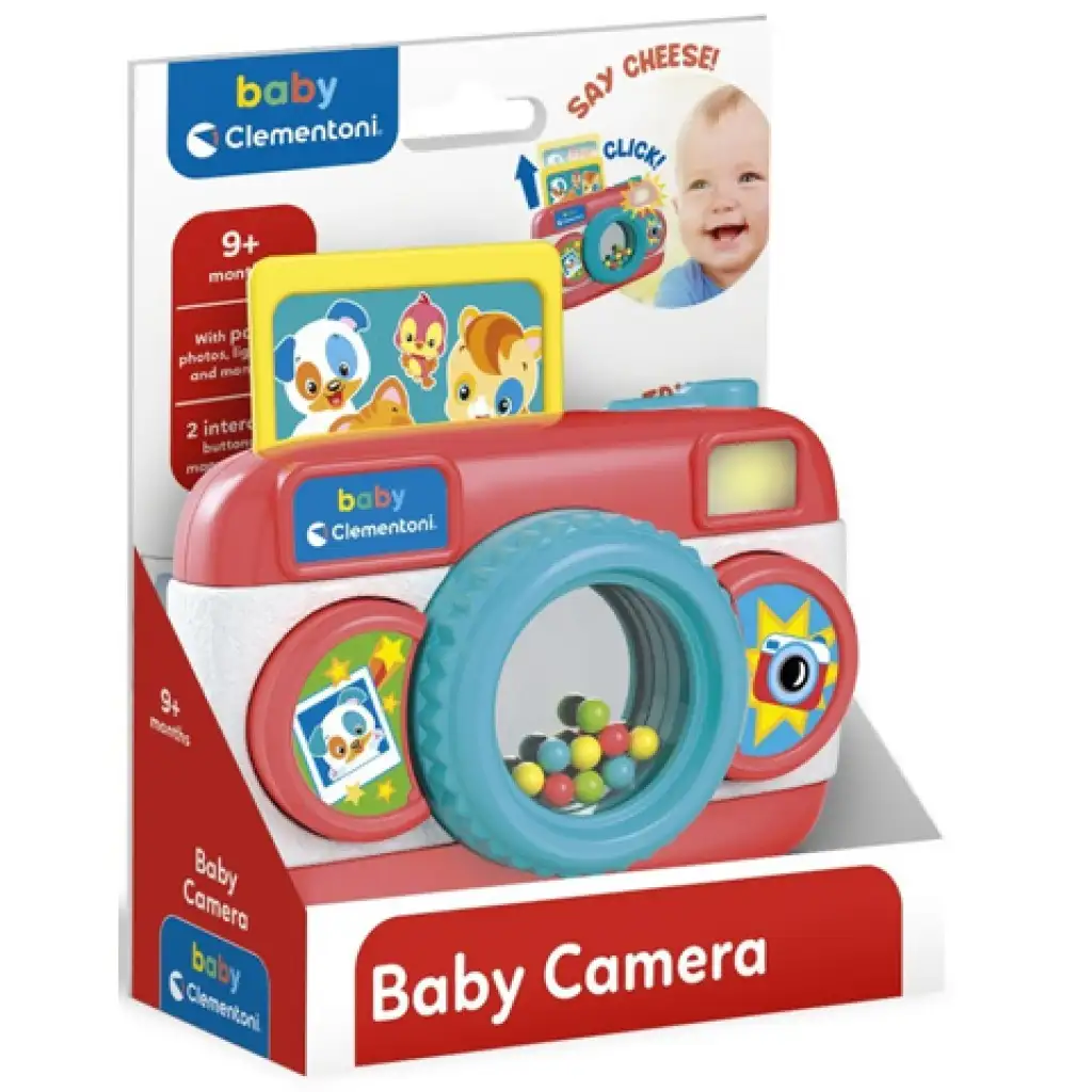 imagen de Cámara de fotos para bebés con sonido - Clementoni 1