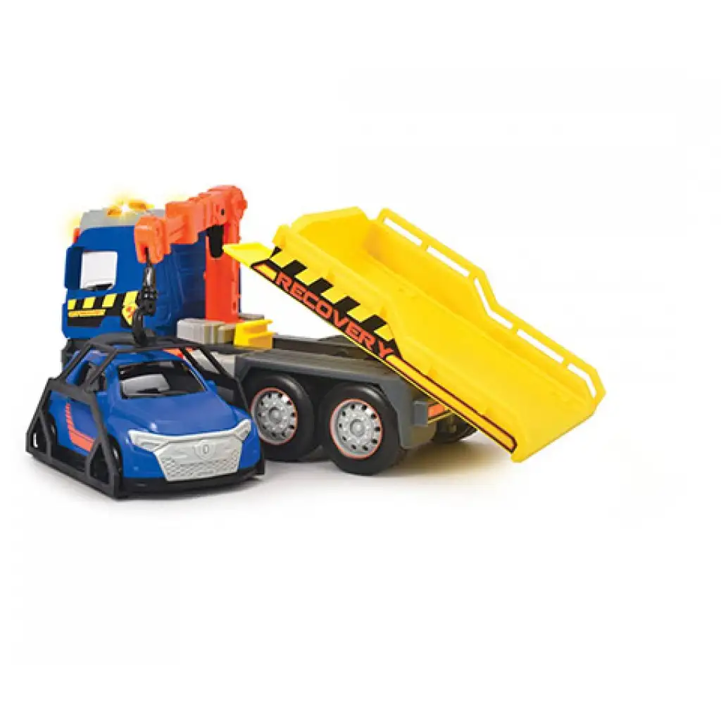 imagen de Camión de Acción Grúa con luz y sonido 26cm - Dickie Toys 2