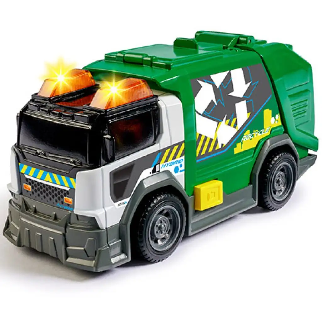 imagen de Camión de basura urbano con luz y sonido 15cm - Dickie Toys 2