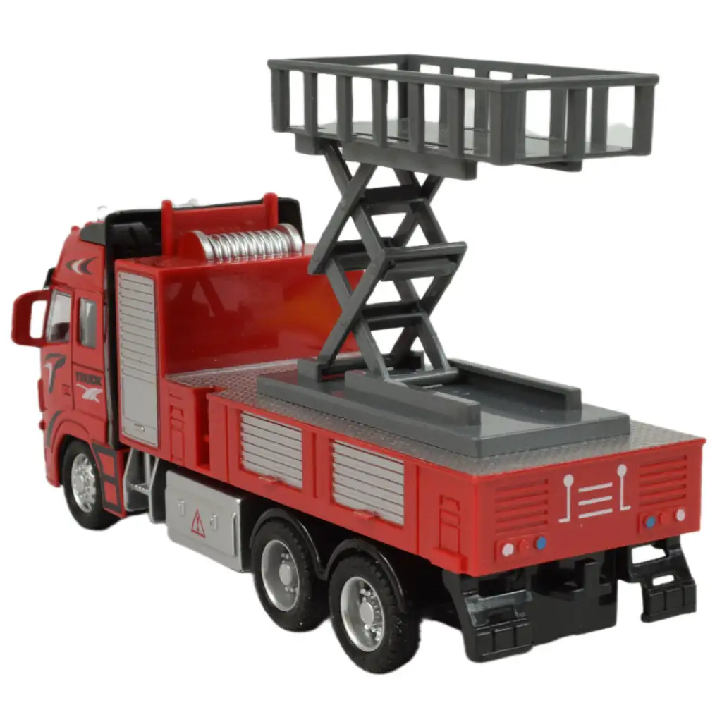 imagen de Camión de bomberos: Camión de bomberos con cesta elevadora y sonido de 20cm 3