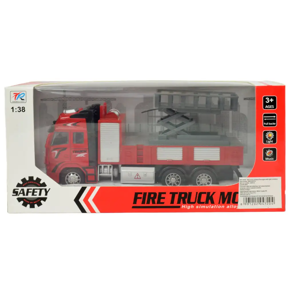 imagen de Camión de bomberos: Camión de bomberos con cesta elevadora y sonido de 20cm 5
