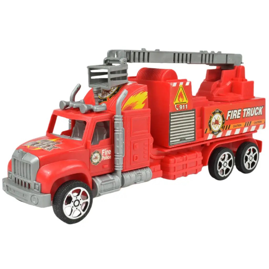 imagen de Camión de bomberos: Camión de bomberos con rueda de inercia en dos versiones de 26 cm 2
