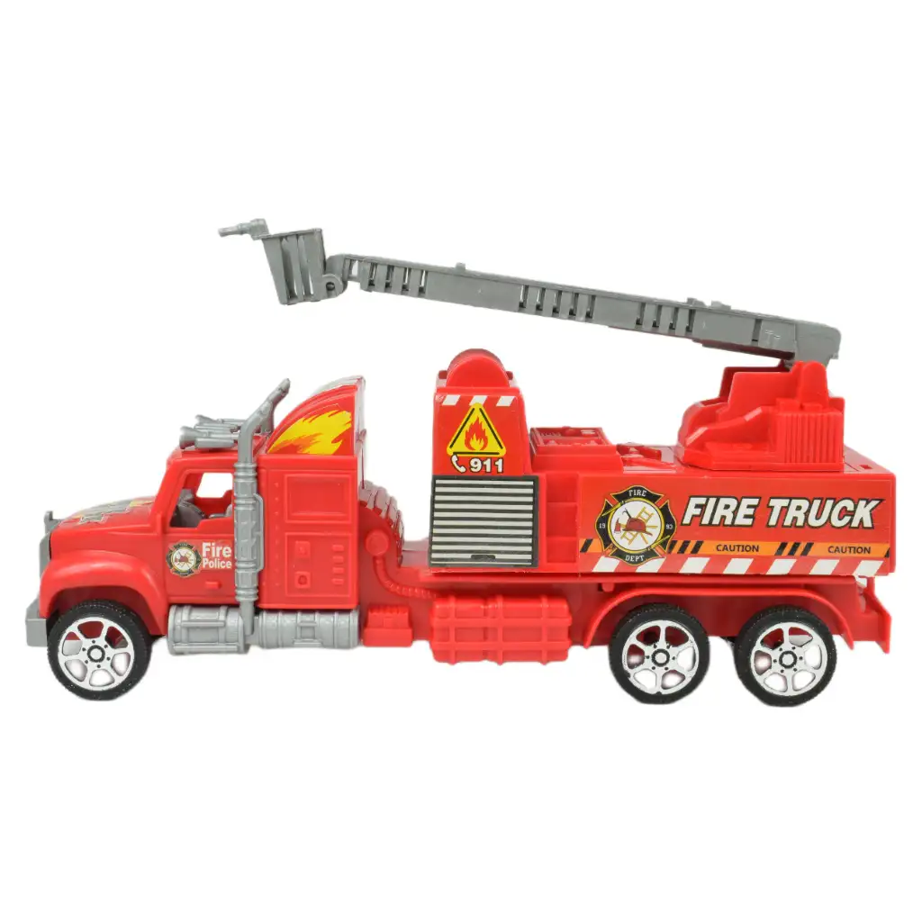 imagen de Camión de bomberos: Camión de bomberos con rueda de inercia en dos versiones de 26 cm 3