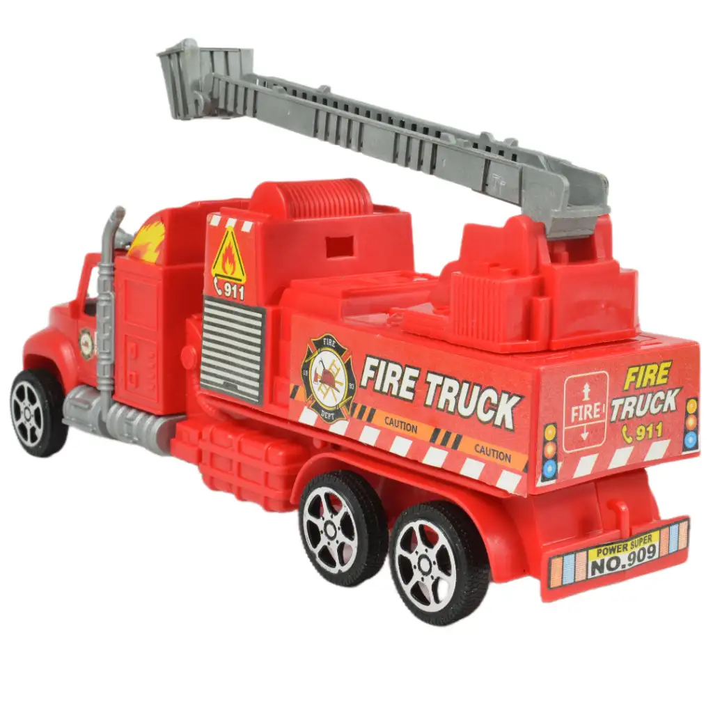 imagen de Camión de bomberos: Camión de bomberos con rueda de inercia en dos versiones de 26 cm 4