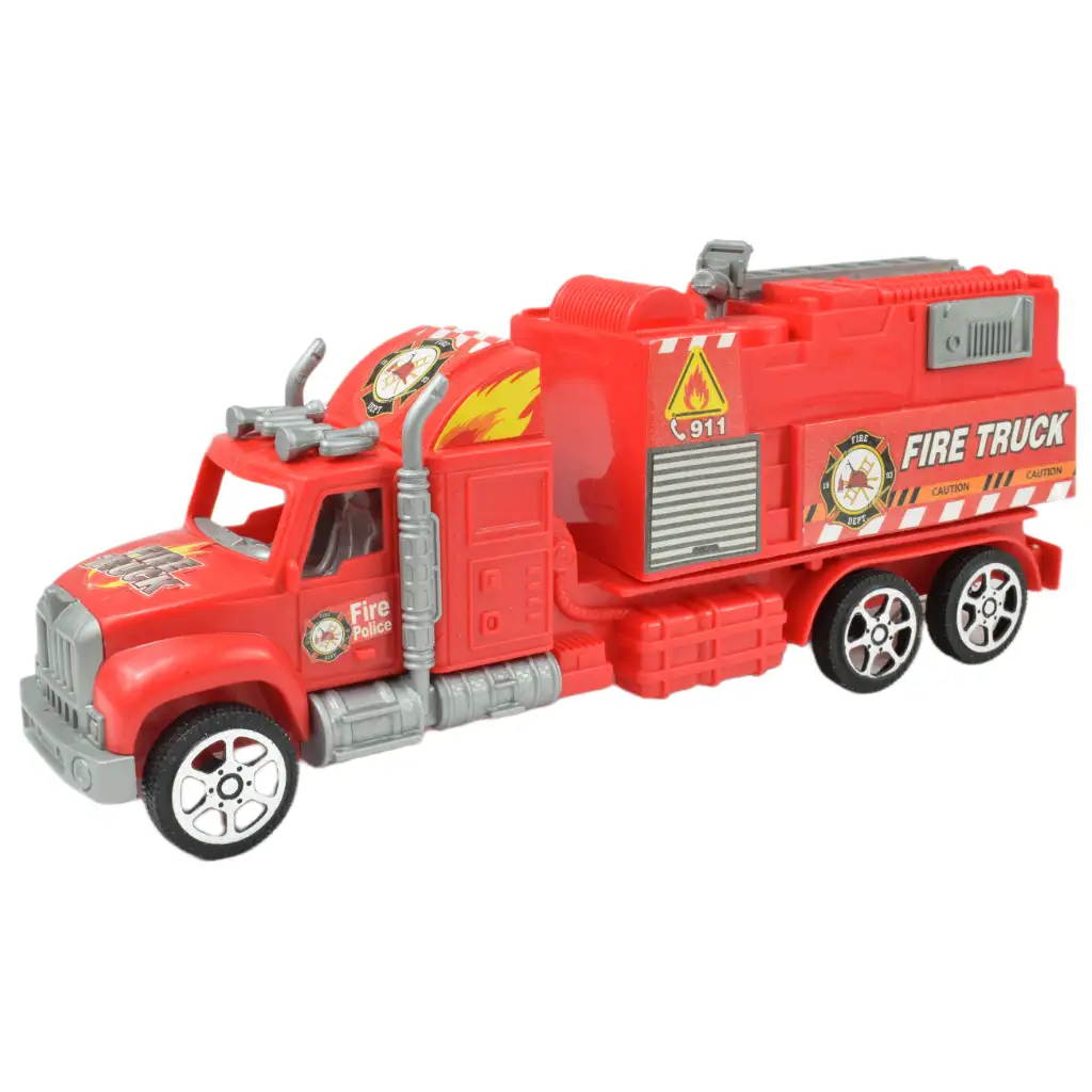 imagen de Camión de bomberos: Camión de bomberos con rueda de inercia en dos versiones de 26 cm 6