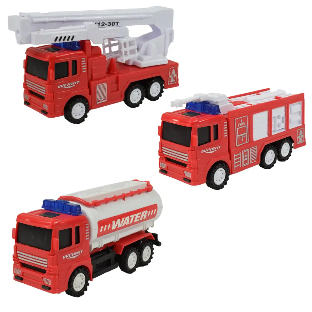imagen de Camión de bomberos: Camión de bomberos con ruedas de lenticular en varias versiones 13cm 1