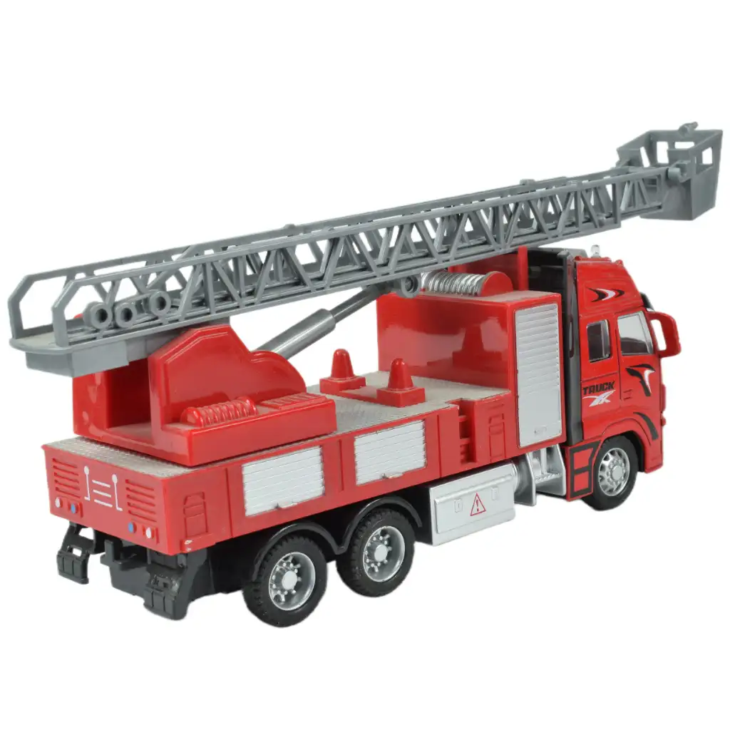 imagen de Camión de bomberos: Camión de bomberos de ruedas de impulso en varias versiones 19cm 10