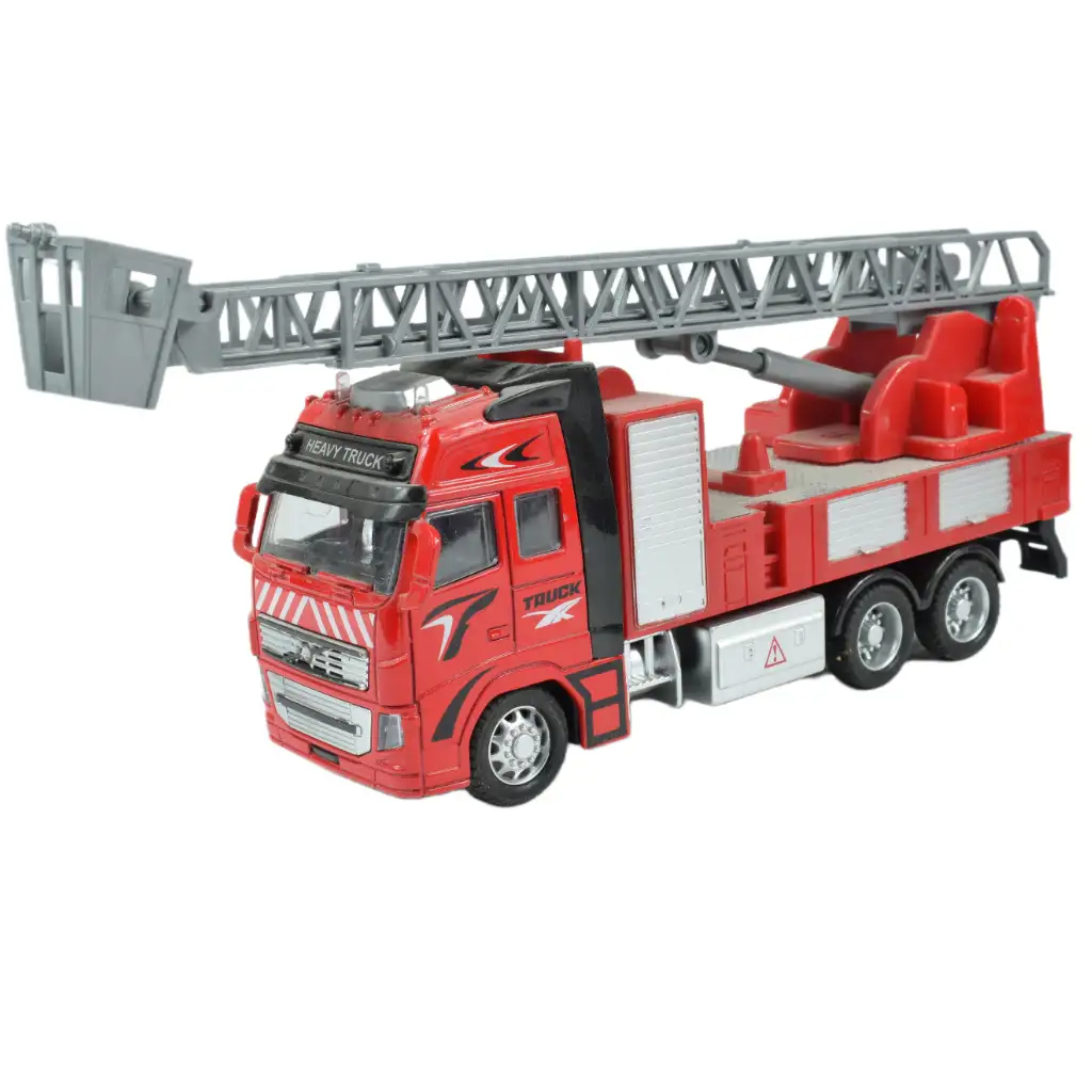 imagen de Camión de bomberos: Camión de bomberos de ruedas de impulso en varias versiones 19cm 8