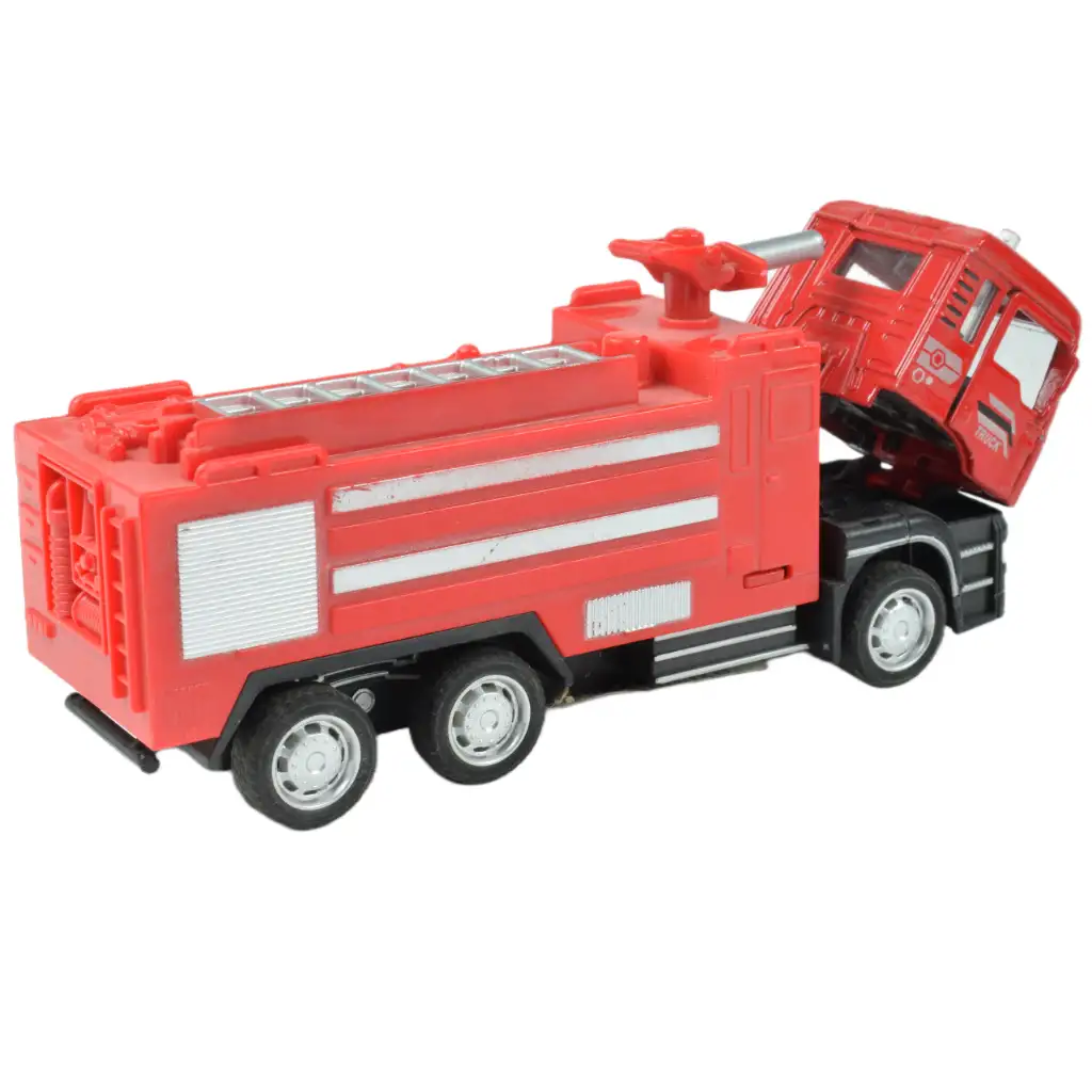 imagen de Camión de Bomberos: Camión de bomberos de tracción trasera en dos versiones de 14cm 4