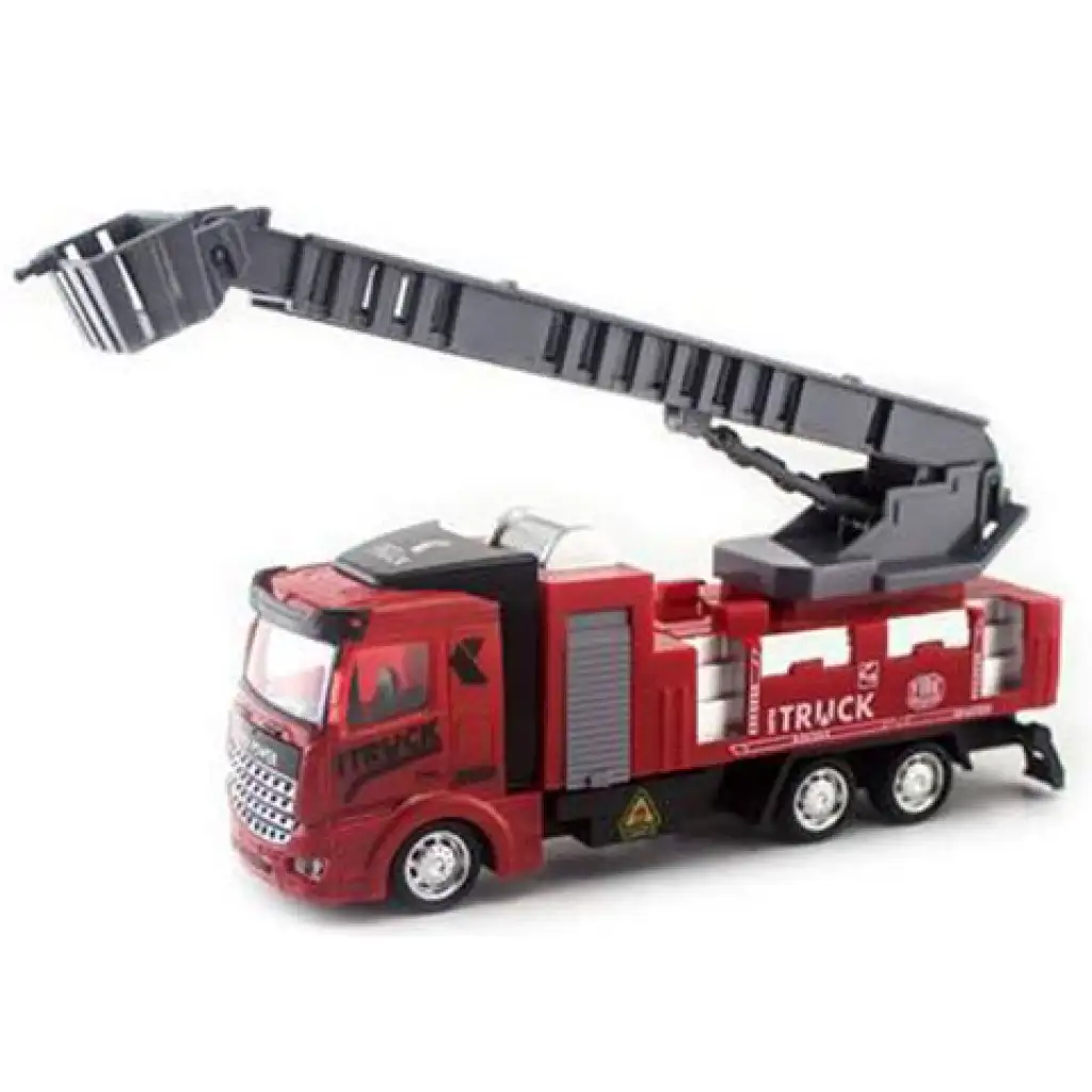 imagen de Camión de bomberos con cesta elevadora a tracción trasera 20cm 1
