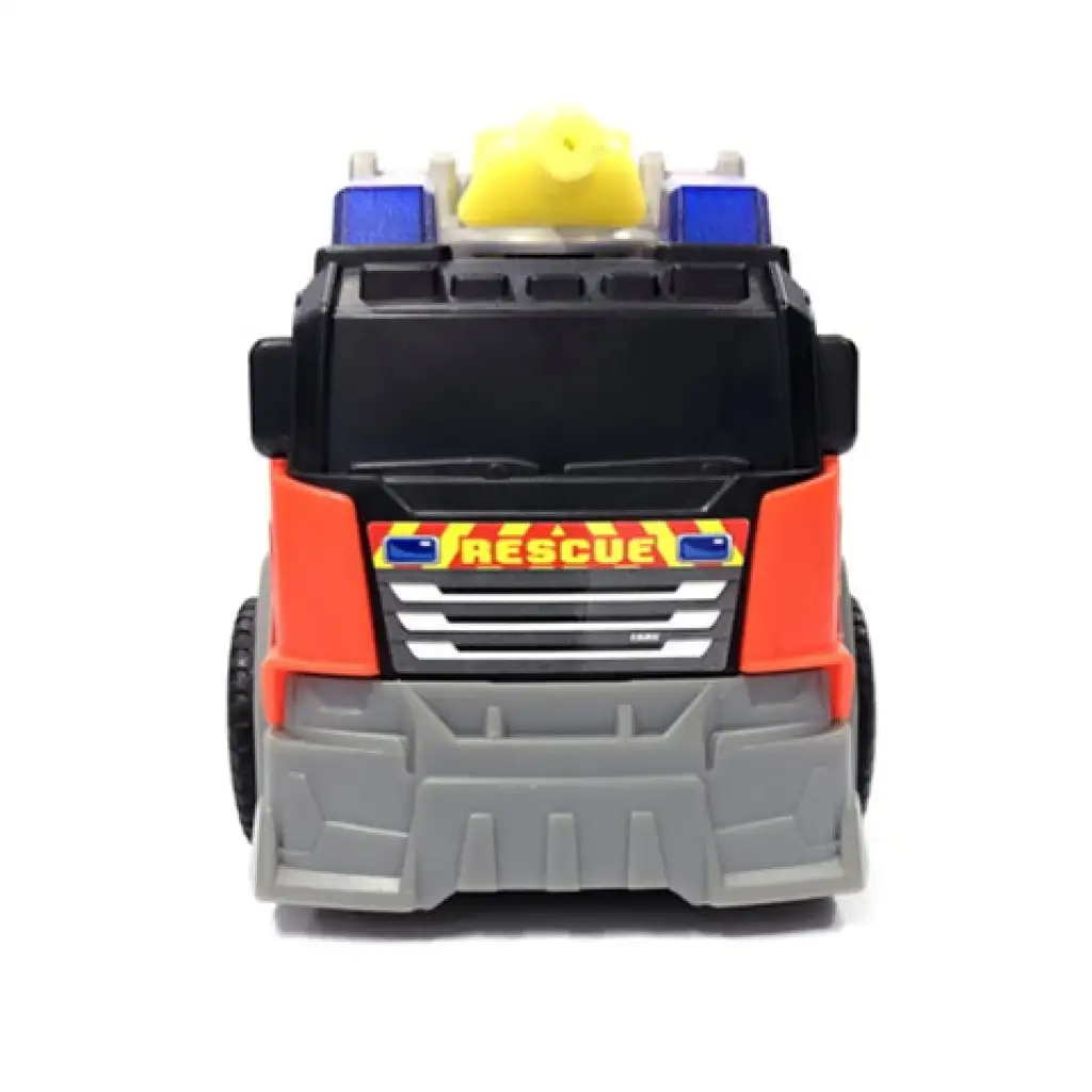imagen de Camión de bomberos con manguera, luz y sonido 15cm - Dickie Toys 3