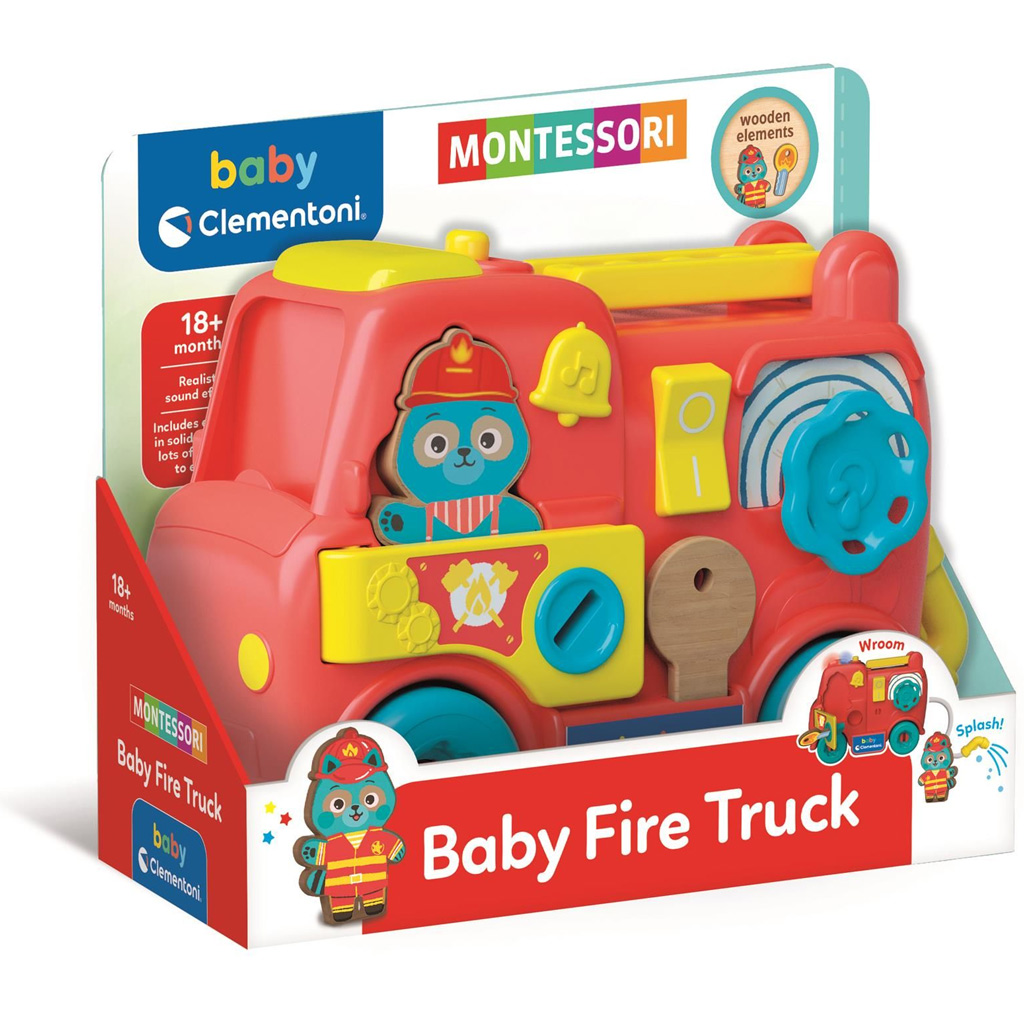 imagen de Camión de bomberos Montessori - Clementoni baby 1