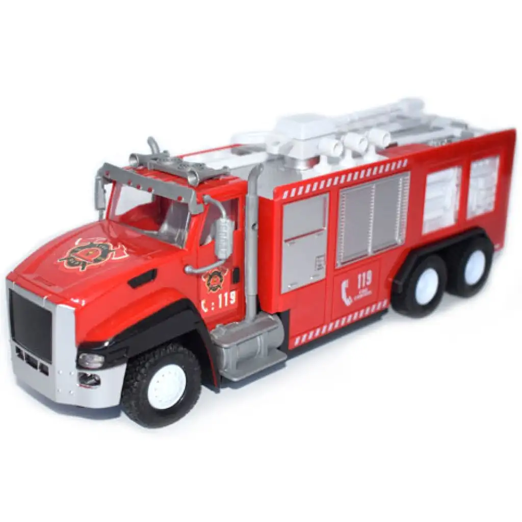 imagen de Camión de bomberos RC con control remoto y efectos de luz 2