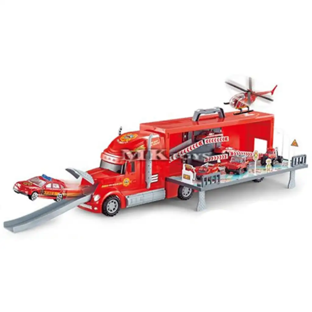 imagen de Camión de bomberos transformable portátil 2