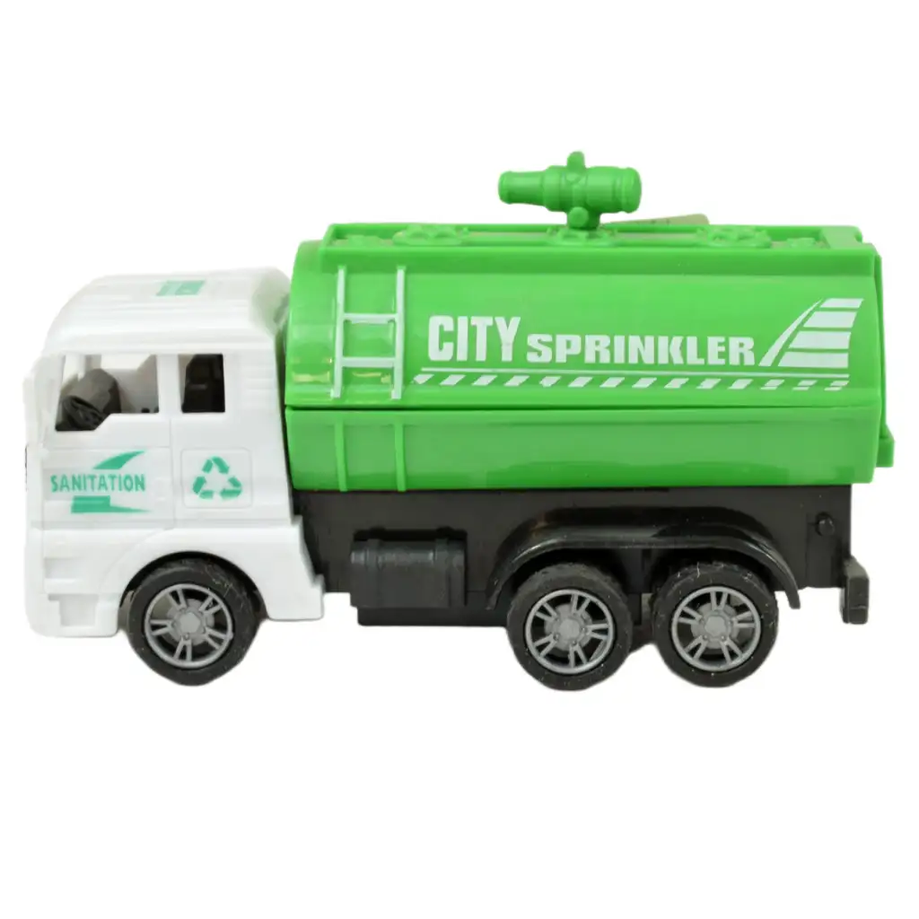 imagen de Camión de Ciudad: Camión de Recolección de Basura en varias versiones 12cm 12