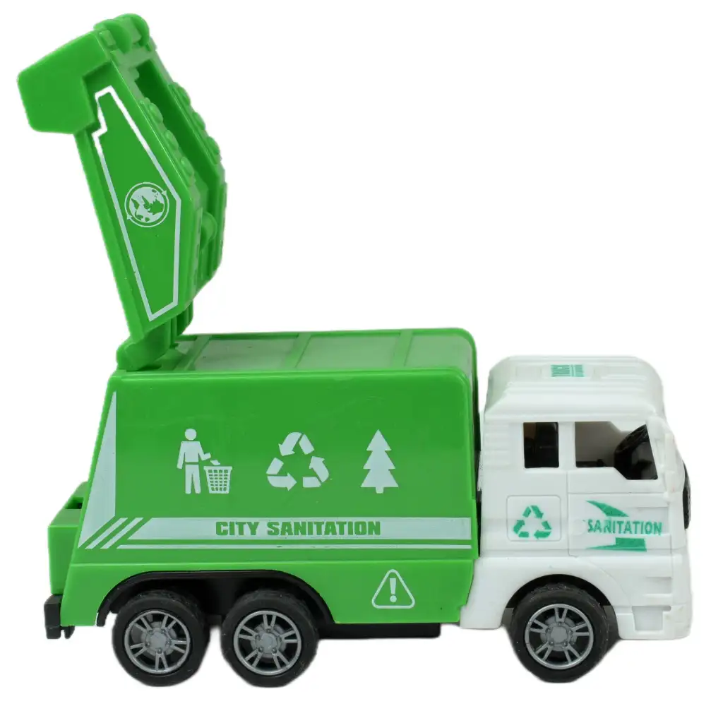 imagen de Camión de Ciudad: Camión de Recolección de Basura en varias versiones 12cm 3