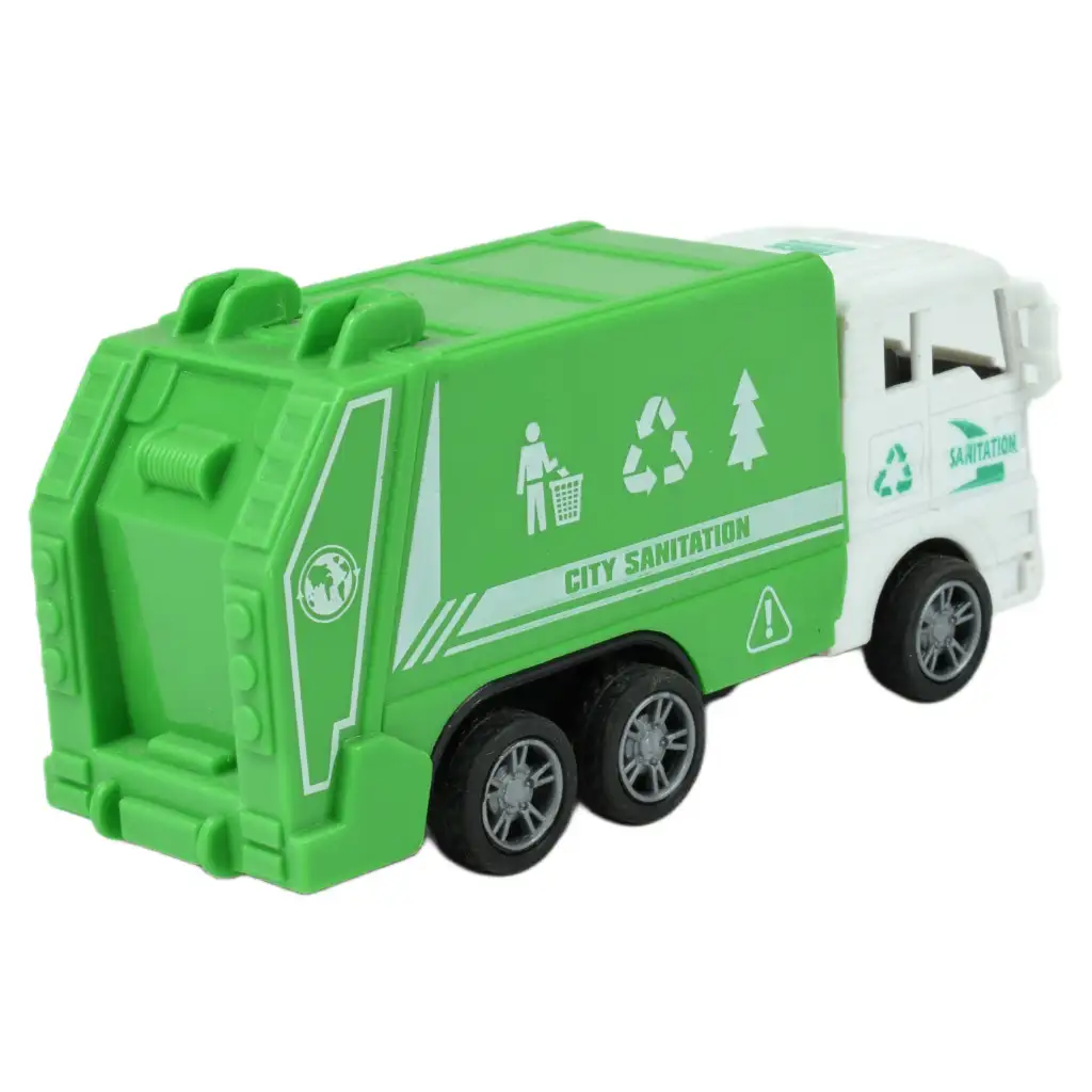 imagen de Camión de Ciudad: Camión de Recolección de Basura en varias versiones 12cm 4