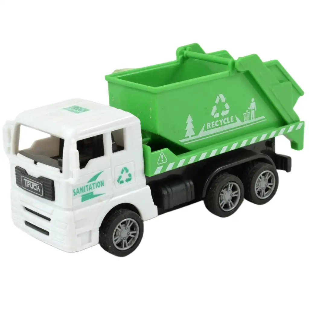 imagen de Camión de Ciudad: Camión de Recolección de Basura en varias versiones 12cm 5